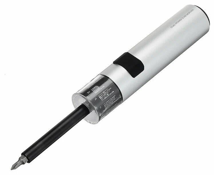 картинка Электрическая отвертка Xiaomi Wowstick SD 36 in 1 Screwdriver Set Silver от магазина КомпьютерЦентр