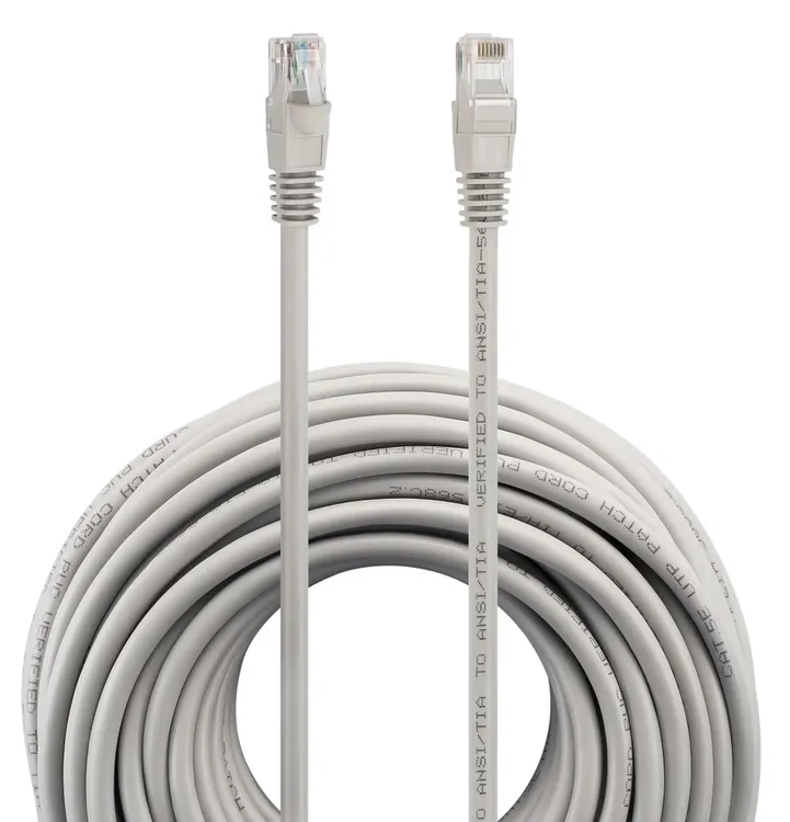 картинка Патч-корд UTP Buro 4 пары cat5E CCA molded 20м Gray RJ-45 (m)-RJ-45 (m) (UTP-5E-20M-G) (1428198) от магазина КомпьютерЦентр