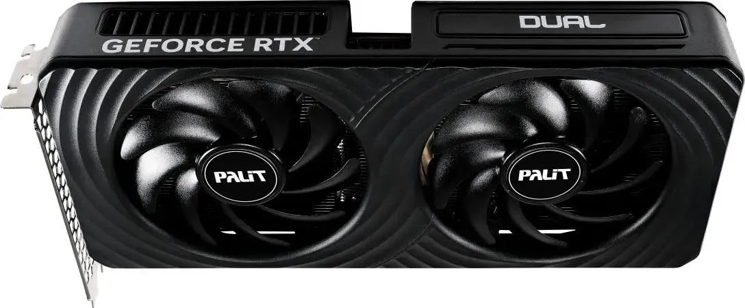 картинка Видеокарта 8Gb GDDR6 GeForce RTX 5050 Palit DUAL 128 бит, PCI-e 5.0, 1xHDMI, 3xDP, 2572 МГц (NE65050019P1-GB2070D) от магазина КомпьютерЦентр