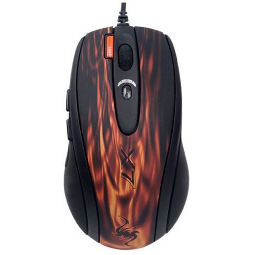 картинка Мышка A4tech XL-750BK X7 Oscar Red Fire USB от магазина КомпьютерЦентр
