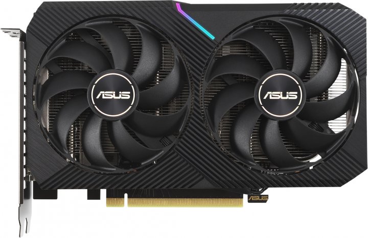 картинка Видеокарта ASUS GeForce RTX 3060 DUAL (LHR) [DUAL-RTX3060-12G-V2] от магазина КомпьютерЦентр