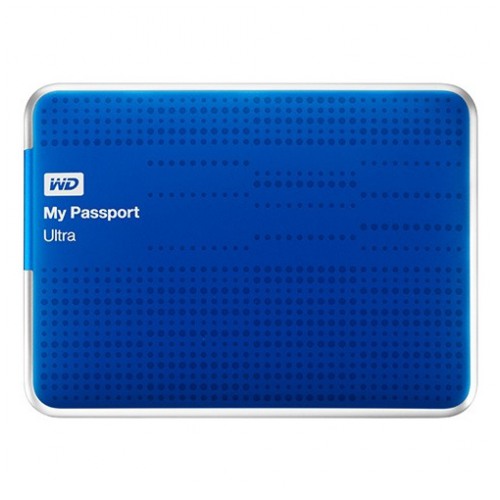 картинка Жесткий диск внешний Western Digital 1Tb My Passport Ultra 2.5″ USB 3.0 Blue (WDBZFP0010BBL-EESN) от магазина КомпьютерЦентр