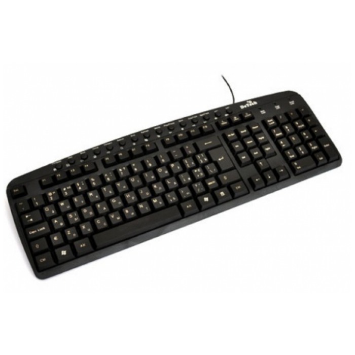 картинка Клавиатура DeTech K4260 PS/ 2 Black от магазина КомпьютерЦентр