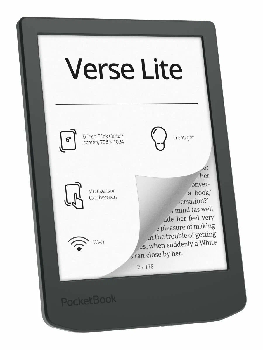 картинка Электронная книга PocketBook 619 Verse Lite Grey (PB619-T-WW) от магазина КомпьютерЦентр