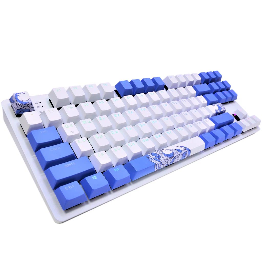 картинка Клавиатура игровая Red Square Keyrox TKL Aquarius g3ms Amber (RSQ-20036) White от магазина КомпьютерЦентр