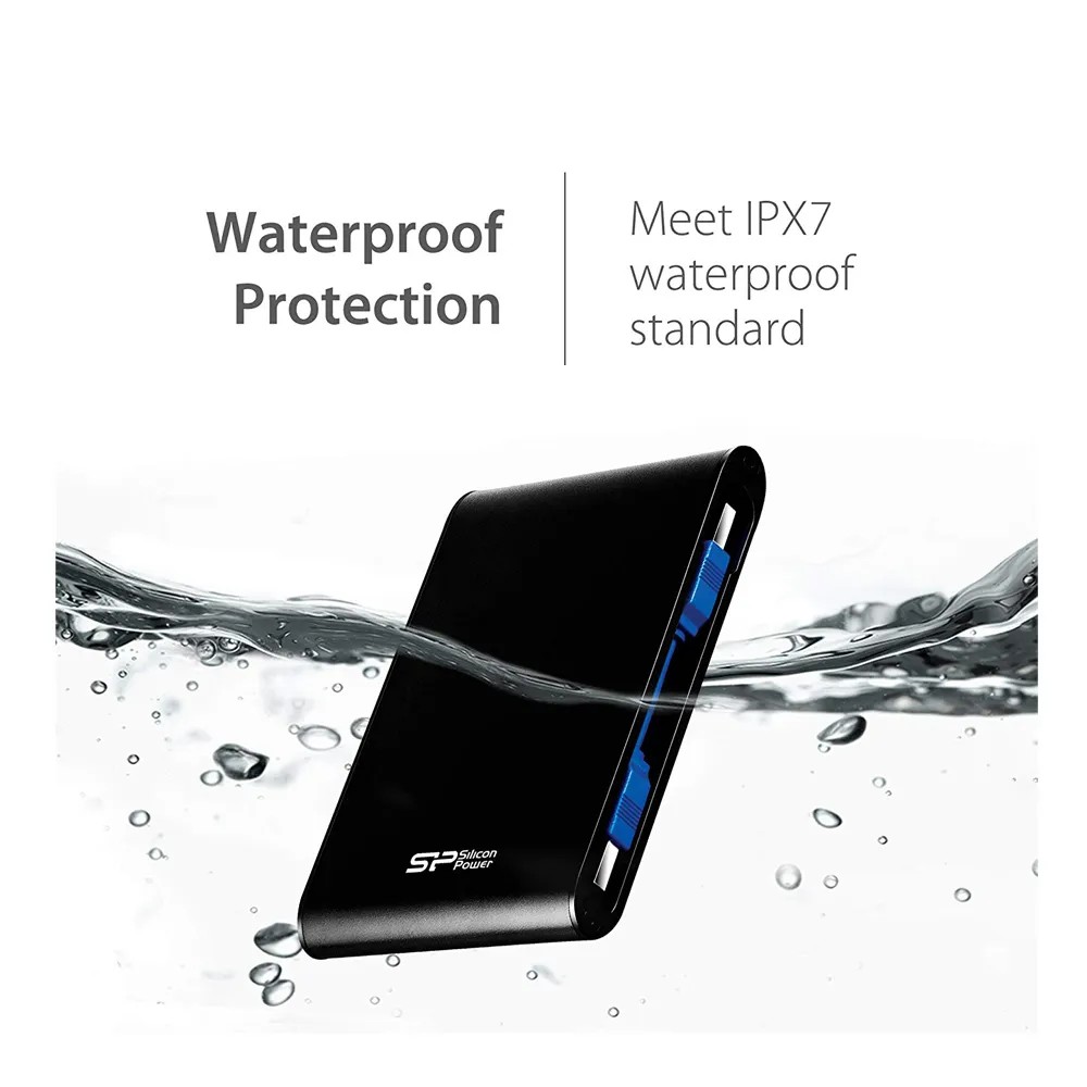 картинка HDD внешний 1Tb SiliconPower 2.5''; Armor A80; External Black USB3.0 (SP010TBPHDA80S3K) от магазина КомпьютерЦентр