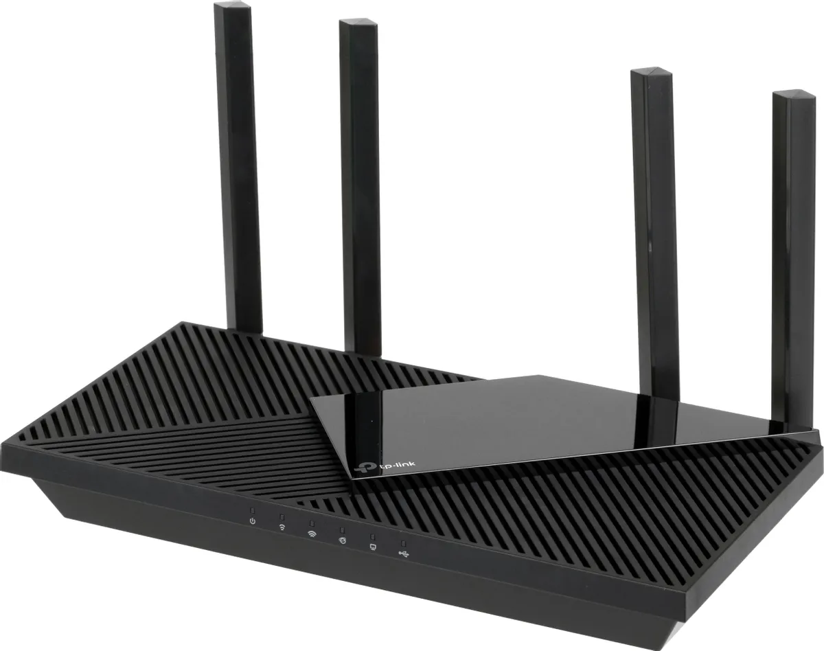 картинка Маршрутизатор TP-Link Archer AX55 AX3000 10/ 100/ 1000BASE-TX черный от магазина КомпьютерЦентр