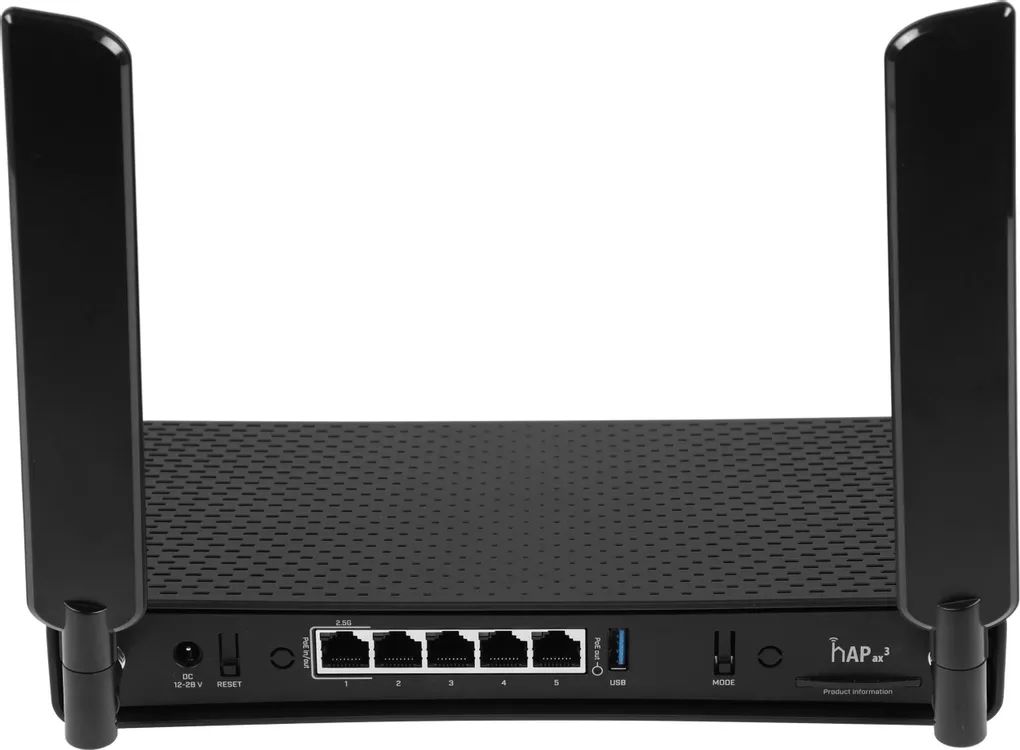 картинка Маршрутизатор Mikrotik C53UiG+5HPaxD2HPaxD Hap ax3, 4*1Gbit, 1*2.5Gbit, 2.4/ 5Ghz, AX1800 от магазина КомпьютерЦентр