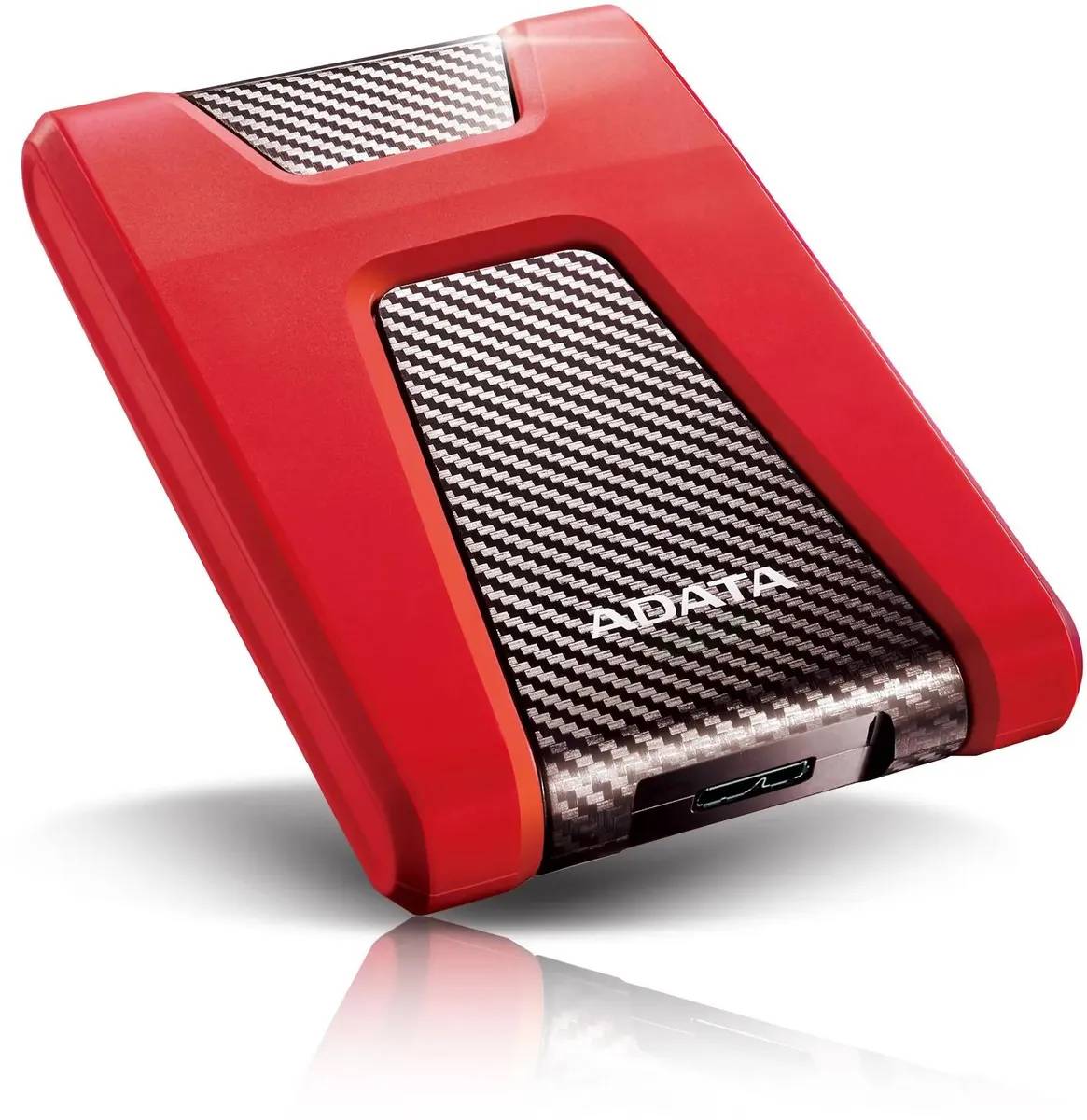 картинка HDD внешний 1Tb A-DATA 2.5'' HD650 DashDrive Durable Red (AHD650-1TU31-CRD) от магазина КомпьютерЦентр