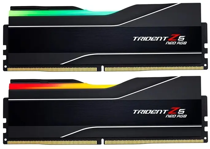 картинка DIMM DDR5 32Gb (2x16Gb) 6000MHz PC5-48000 G.Skill (F5-6000J3636F16GX2-TZ5NR) TRIDENT Z5 NEO RGB AMD от магазина КомпьютерЦентр