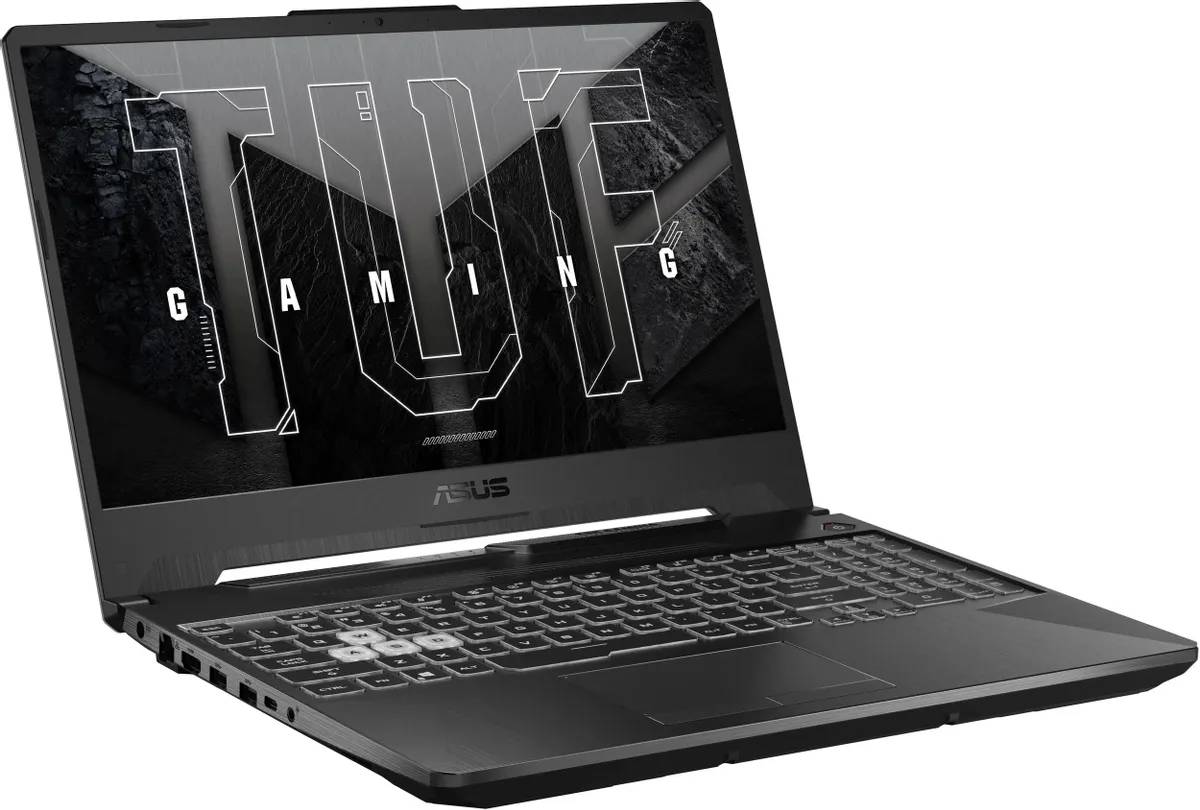 картинка Ноутбук ASUS TUF Gaming F15 (FX506HE-HN376) 15.6'' (FHD/ 144Hz) / i7 11800H/ 16384/ SSD 512/ NV GTX3050Ti 4Gb/ DOS от магазина КомпьютерЦентр