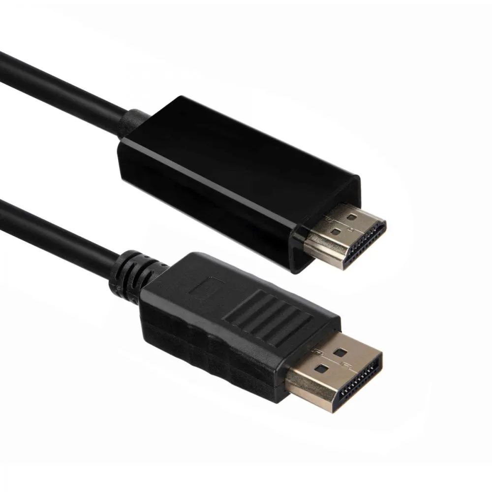 картинка Кабель ACD DisplayPort 1.2, DP-HDMI (ACD-DDHM2-30B) Golden Plated, 20m/ 19m, черный, 3м от магазина КомпьютерЦентр
