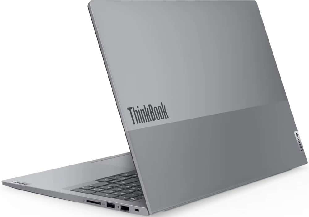 картинка Ноутбук Lenovo Thinkbook 16 G6 IRL(21KH00THUE) 16'' FHD(1920 x 1200) IPS/  Intel Core i5-13420H/  RAM 16 ГБ/  512ГБ SSD/  Intel UHD/  серый от магазина КомпьютерЦентр