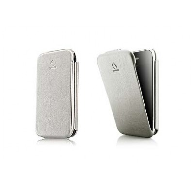 картинка Чехол Capdase Capparel Protective Case Forme Silver/Black for iPhone 4/4S (CPIH4-10S1) от магазина КомпьютерЦентр