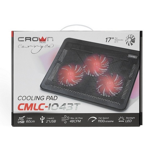 картинка Система охлаждения Crown CMLC-1043T Red от магазина КомпьютерЦентр