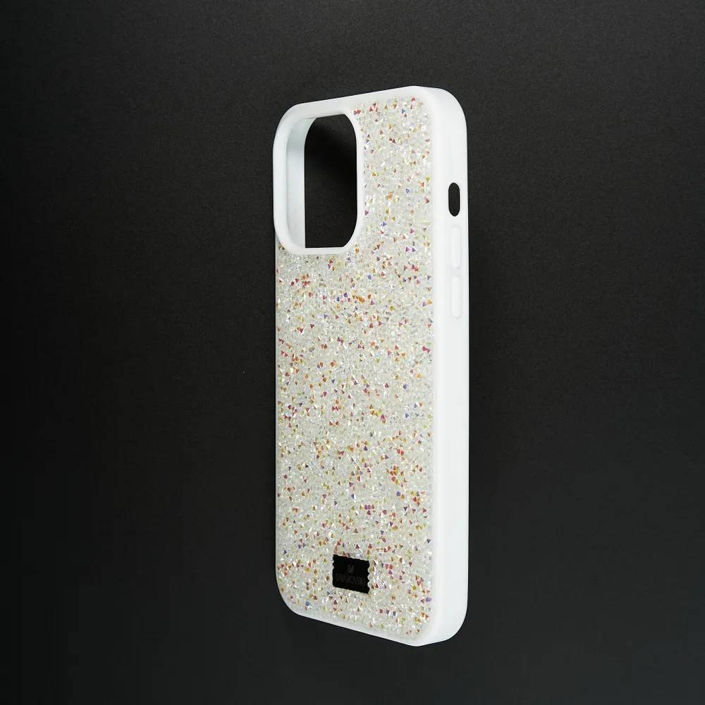 картинка Чехол Swarovski для iphone 15 Белый от магазина КомпьютерЦентр