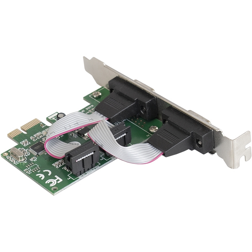 картинка Контроллер ExeGate EXE-307 PCI-E, 2*COM port (OEM) (EX283706RUS) от магазина КомпьютерЦентр