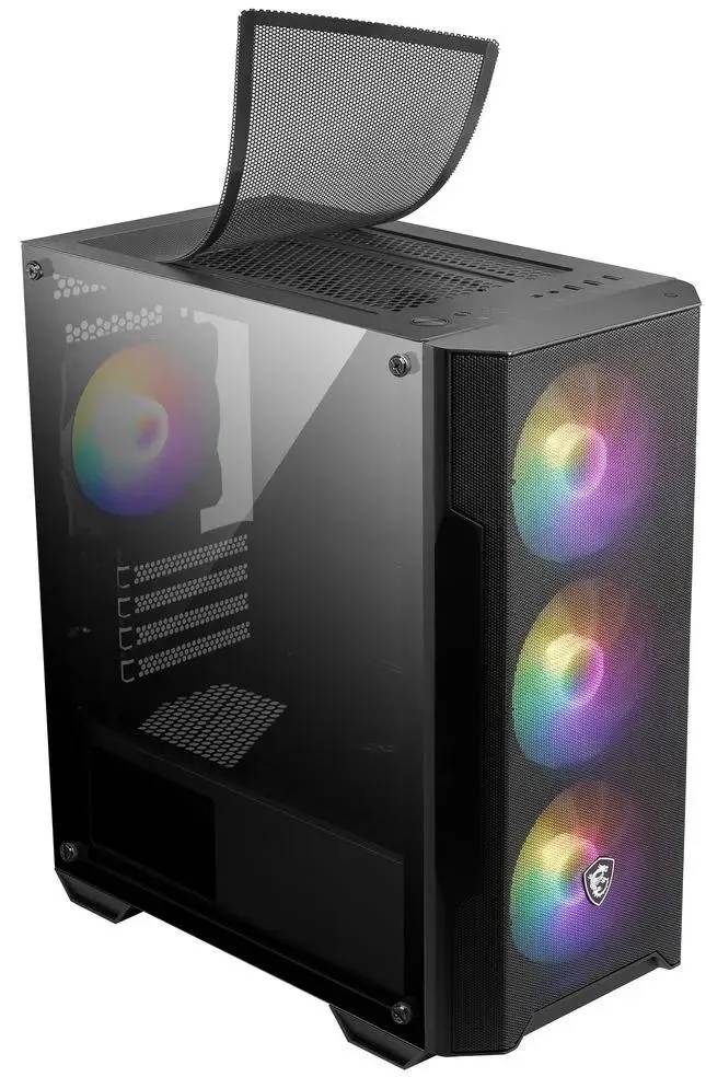 картинка Корпус MSI MAG FORGE M100A, MATX, BLACK от магазина КомпьютерЦентр