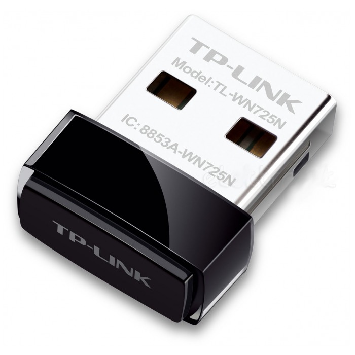картинка Wi-Fi USB Адаптер TP-Link TL-WN725N (TL-WR725N) от магазина КомпьютерЦентр