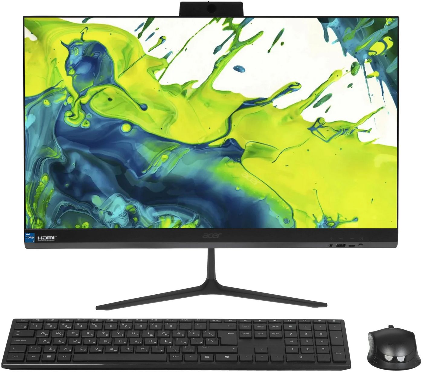 картинка Моноблок Acer Aspire C24-2G (DQ.BR8CD.005) MD24U01 23.8'' / i5-13420H/ FHD / 16GB / 512Gb / (KB+M) / черный / NoOS от магазина КомпьютерЦентр