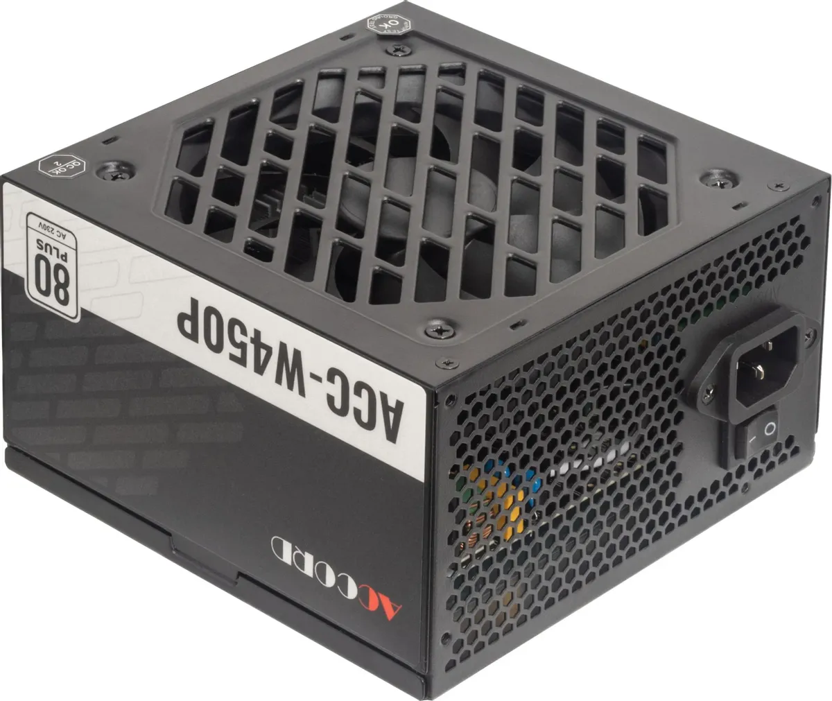 картинка Блок питания Accord 450W ATX ACC-W450P, Black от магазина КомпьютерЦентр