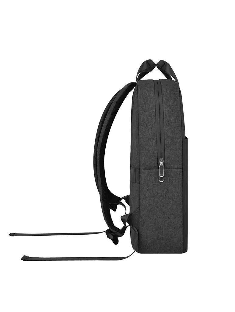 картинка Сумка (рюкзак) для ноутбука WIWU Minimalist Backpack Black (QB/ T1333-2020) от магазина КомпьютерЦентр