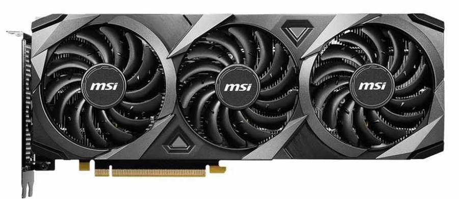 картинка В/ к 12Gb GDDR6 GeForce RTX 3060 VENTUS 3X MSI OC PCI-E 1680MHz/ 15000MHz, 192bit, HDMI, DP (RTX 3060 VENTUS 3X 12G OC от магазина КомпьютерЦентр