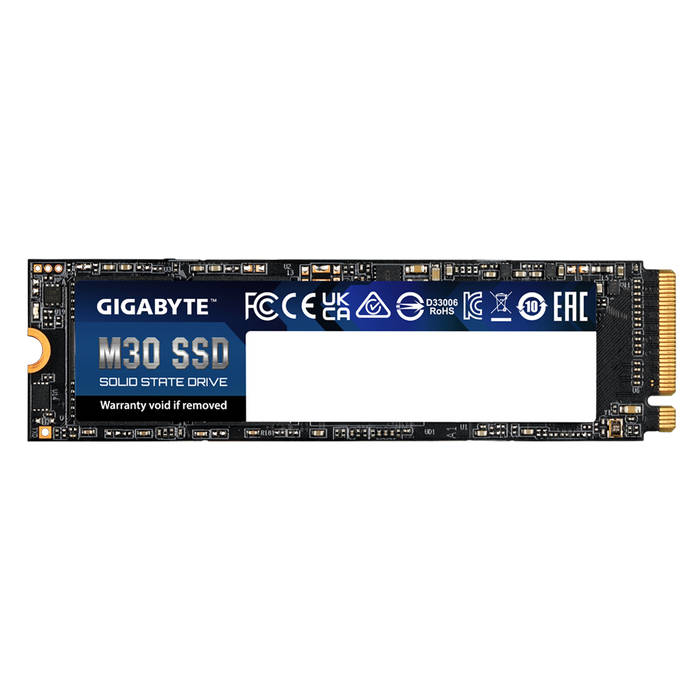 картинка SSD накопитель 1Тб Gigabyte M.2 2280 M30 Client (GP-GM301TB-G) PCIe Gen3x4 with NVMe от магазина КомпьютерЦентр