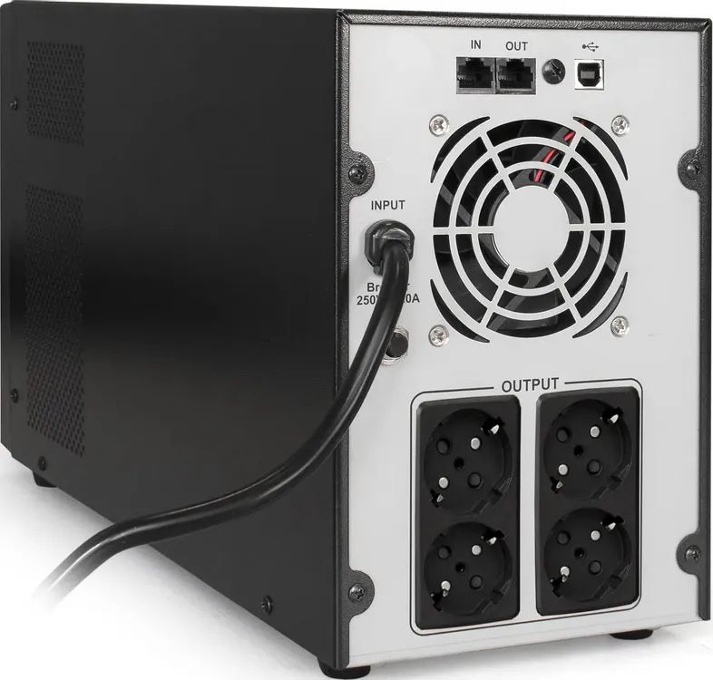 картинка ИБП ExeGate EP287660RUS SpecialPro Smart LLB-3000.LCD.AVR.EURO.RJ.USB 3000VA/ 1800W, LCD, AVR, 4 евророзетки, RJ45/ 11, USB, черный от магазина КомпьютерЦентр