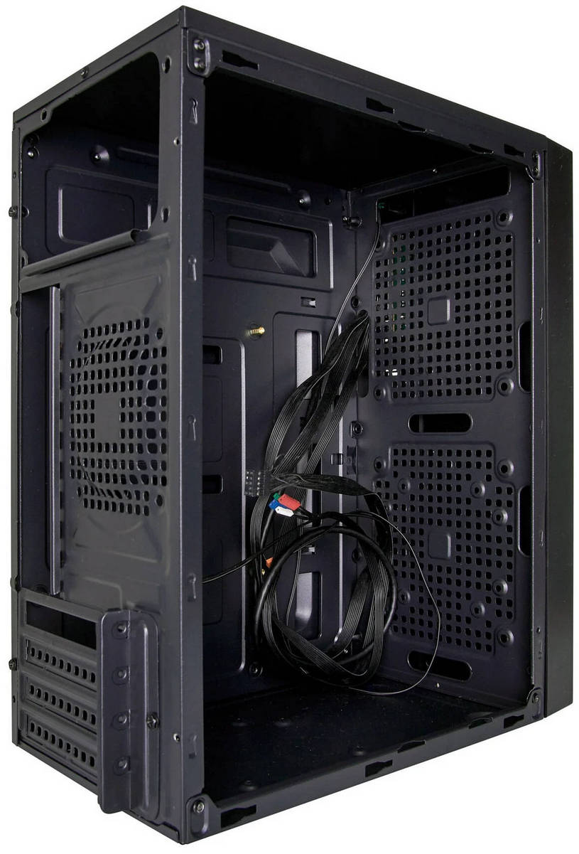 картинка Корпус Minitower Exegate EX277807RUS BAA-104U Black, mATX, без БП от магазина КомпьютерЦентр
