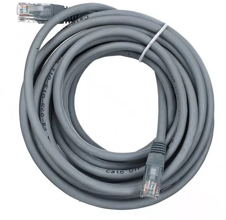 картинка Патч-корд UTP Telecom RJ-45 Cat.6, 5м, Gray (NA102-UTP-C6-5M) от магазина КомпьютерЦентр