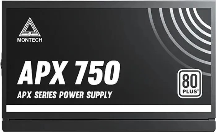 картинка Блок питания Montech ATX 750W APX 750, RTL, XWYA11-750W от магазина КомпьютерЦентр