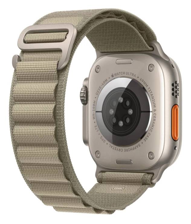 картинка Ремешок Wiwu Ultra Loop для Apple Watch 42/ 44/ 45/ 49мм, Olive (Wi-WB007) от магазина КомпьютерЦентр