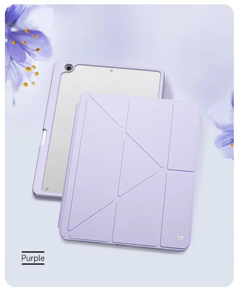 картинка Чехол Dux Ducis Magi Series для iPad 7/  8/  9 10.2'' Сиреневый от магазина КомпьютерЦентр