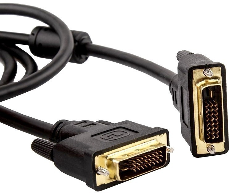 картинка Кабель DVI-D to DVI-D (25M -25M) 2 фильтра, CU, 3м, TV-COM (DCG150V-3M) от магазина КомпьютерЦентр
