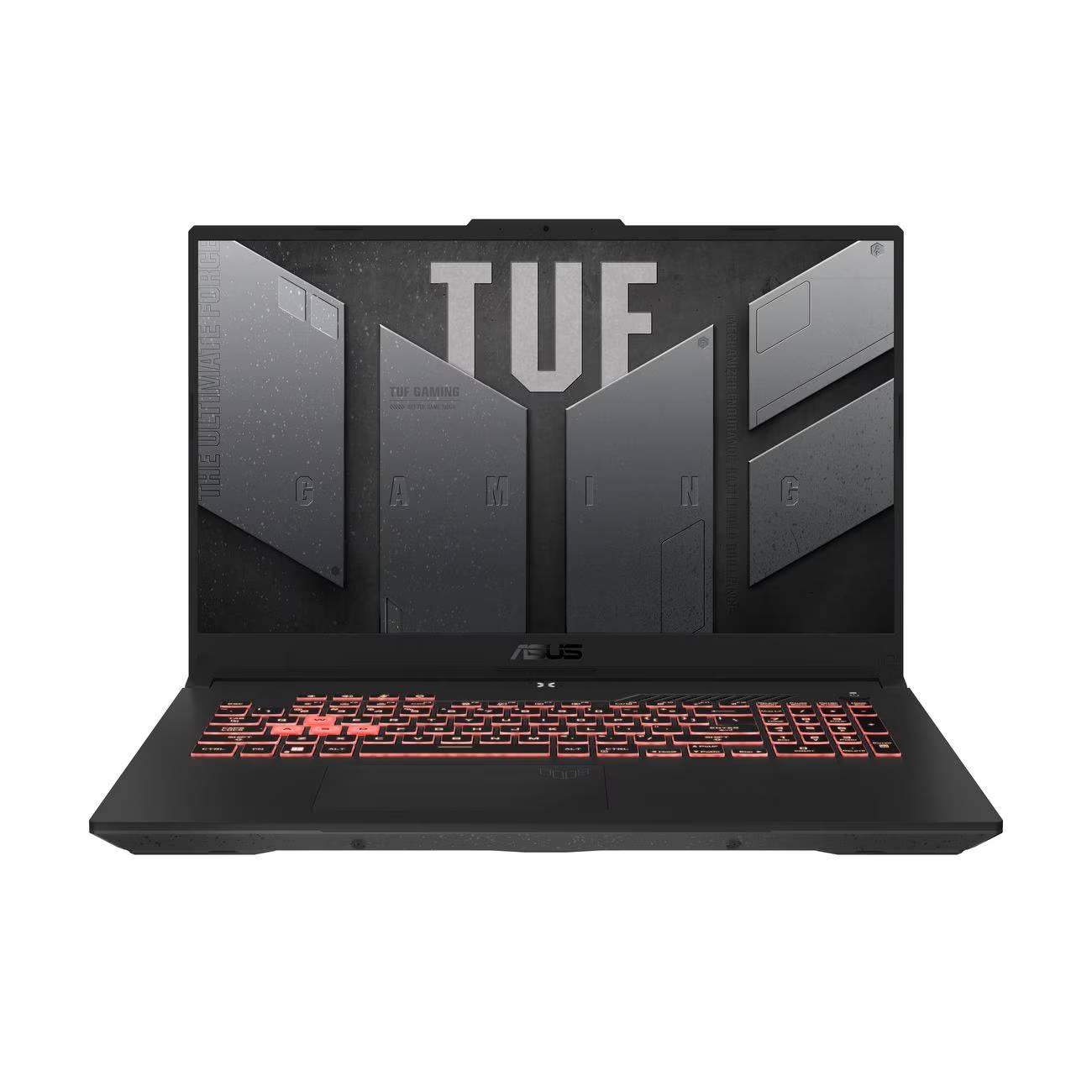 картинка Ноутбук ASUS TUF Gaming A17 FA707NU-HX071 17.3'' IPS 144Гц (1920x1080)/  Ryzen5 7535HS/  16Gb DDR5/  1Tb SSD/  RTX 4050 6GB/  90 Втч/  2.6 кг/  DOS/  Mecha Gray от магазина КомпьютерЦентр