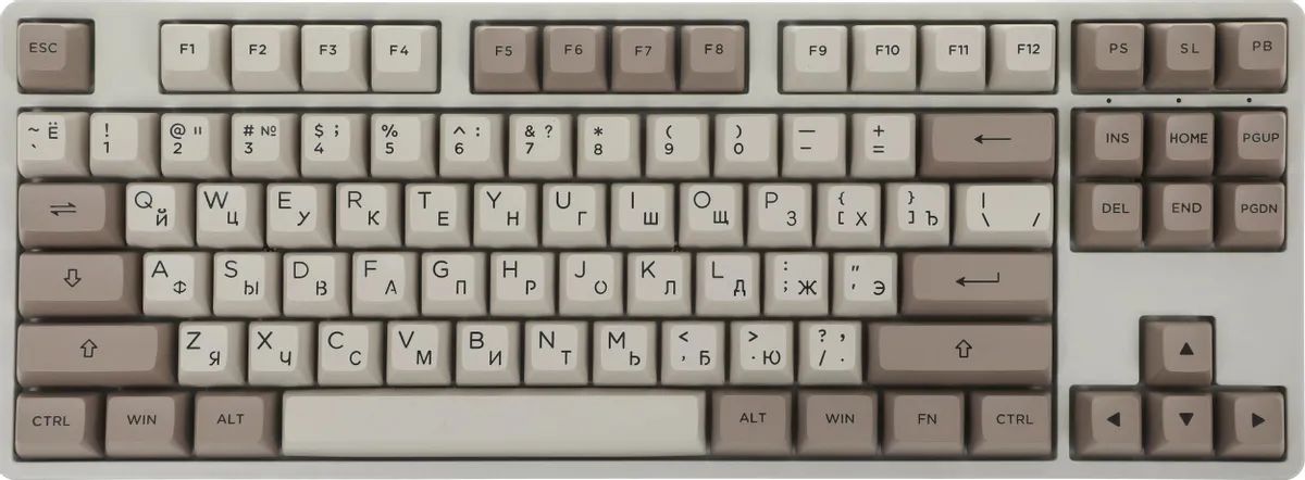 картинка Клавиатура проводная + беспроводная Akko 5087B Plus от магазина КомпьютерЦентр