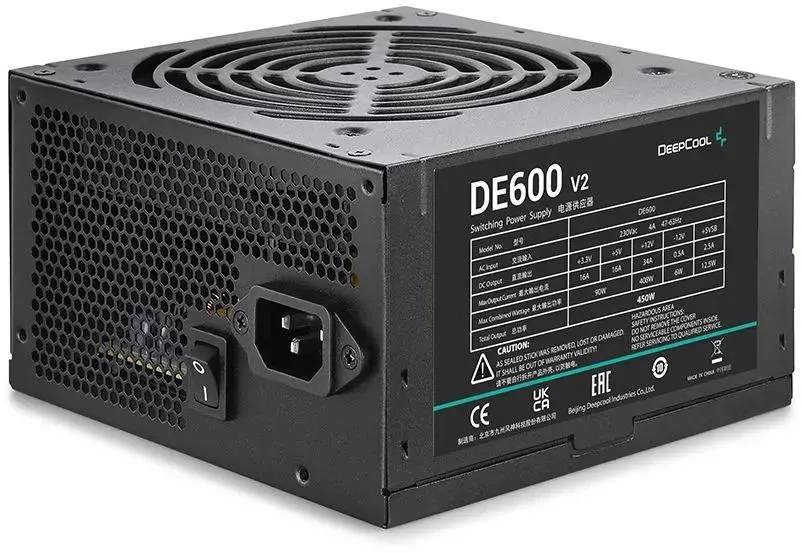 картинка Блок питания Deepcool ATX 450W DE600 V2 RTL DP-DE600US-PH от магазина КомпьютерЦентр