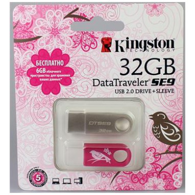 картинка Флешка USB Kingston 32Gb DTSE9 Women's Day (KC-U4632-2U) от магазина КомпьютерЦентр