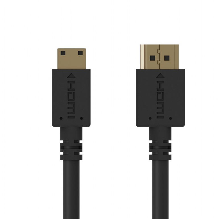 картинка Кабель HDMI-miniHDMI Gembird/ Cablexpert, 3m (CC-HDMI4C-10) v2.0, 19M/ 19M, медь, Ethernet, черный, позол.разъемы, экран от магазина КомпьютерЦентр