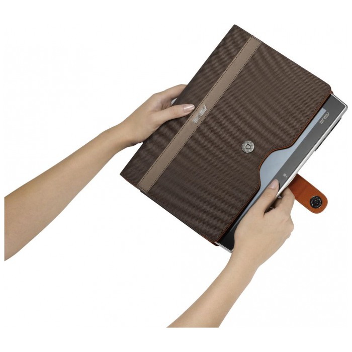 картинка Чехол Asus для планшета Asus EeePAD TF101 TF201 TF300 TF700 SL101 Sleeve Brown (90XB2UOKSL000A0) от магазина КомпьютерЦентр