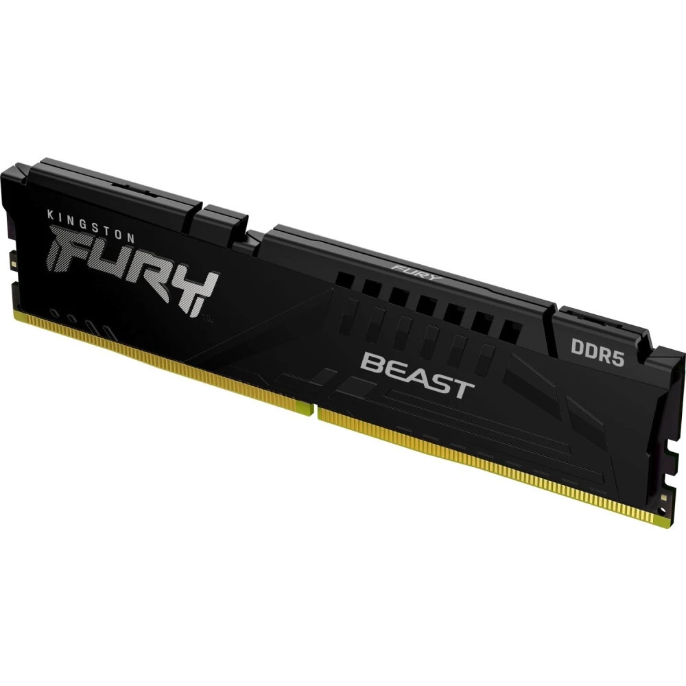 картинка DIMM DDR5 32Gb 5600MHz PC5-44800 Kingston Fury Beast Black (KF556C36BBE-32) от магазина КомпьютерЦентр