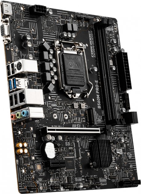 картинка М/ п MSI B560M PRO-E Soc-1200 Intel B560 от магазина КомпьютерЦентр