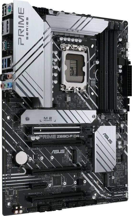 картинка Материнская плата Asus PRIME Z690-P D4-CSM LGA1700 ATX 4xDDR4 от магазина КомпьютерЦентр