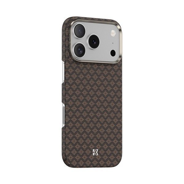 картинка Чехол Benks ArmorGrid Case built with Kevlar для iPhone 17 Pro Max 6.9'', цвет золотой (Gold) (C.K.FL.AP.GD.A070) от магазина КомпьютерЦентр