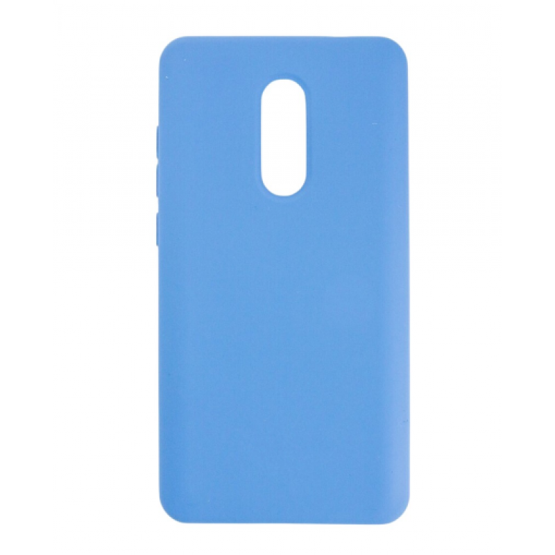 картинка Чехол Накладка Silicon Case для Xiaomi Redmi 4X, синий от магазина КомпьютерЦентр