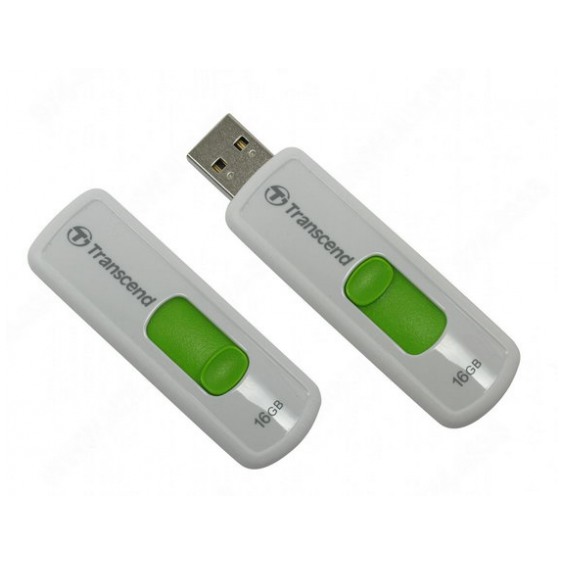 картинка Флешка USB Transcend 16Gb JetFlash 530 White (TS16GJF530) от магазина КомпьютерЦентр