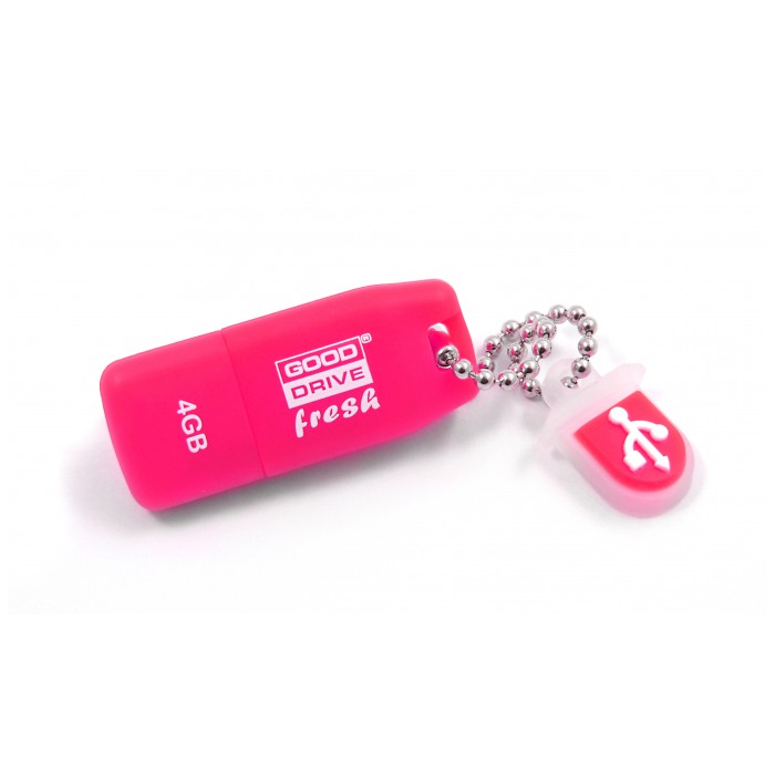 картинка Флешка USB Goodram 8Gb GoodDrive Fresh Strawberry от магазина КомпьютерЦентр