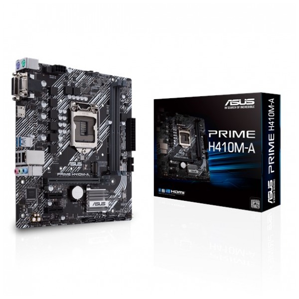 картинка Материнская плата Asus PRIME H410M-A S1200 (PRIME H410M-A) от магазина КомпьютерЦентр