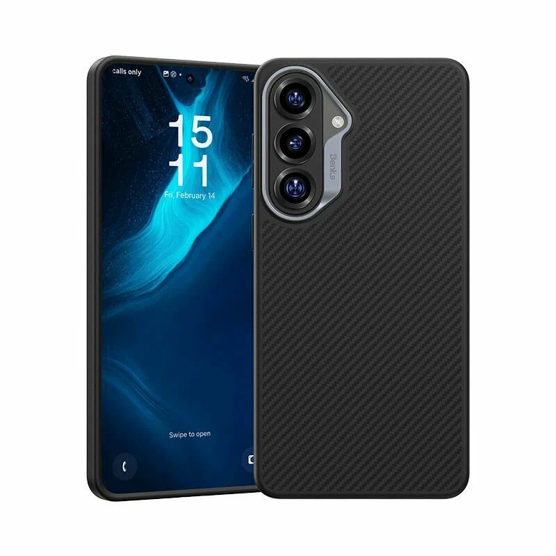 картинка Усиленный чехол Benks ArmorPro Case built with Kevlar 600D для Samsung Galaxy S26, Black от магазина КомпьютерЦентр